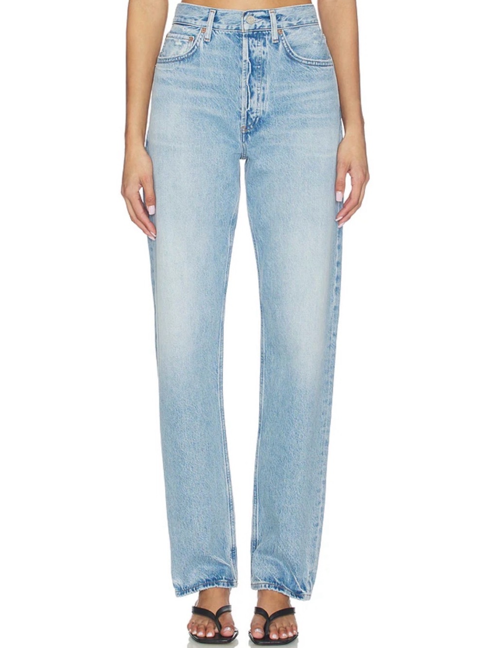 Agolde Jeans 90’s pinch waist jeans in Addition - Light / medium Blue